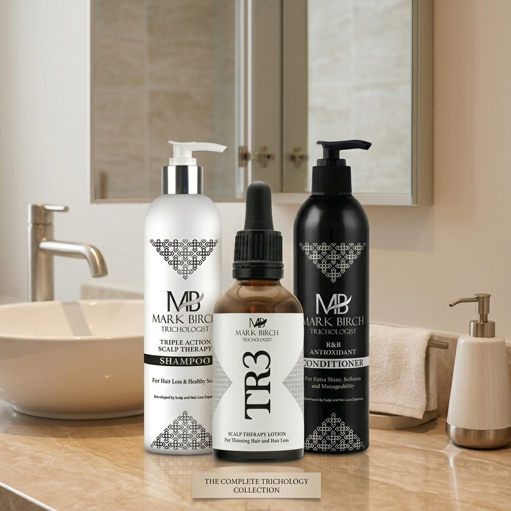 MB Hair Care Starter Kit - Complete 3-Step System for Healthy Hair Growth