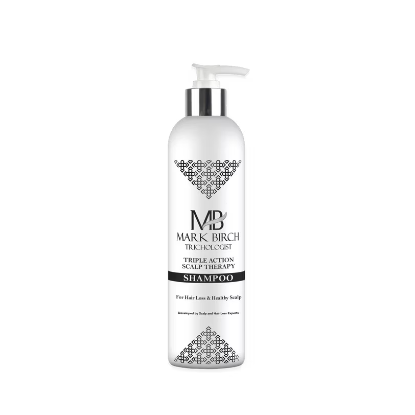 Triple Action Scalp Therapy Shampoo - Anti-Dandruff & Itchy Scalp Treatment 250ml